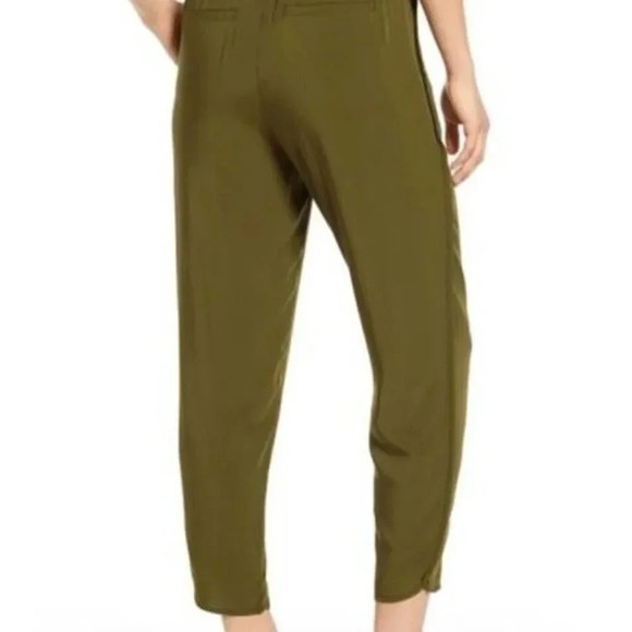 Madewell New Green Track Trousers Size Large Casual - Picture 4 of 9